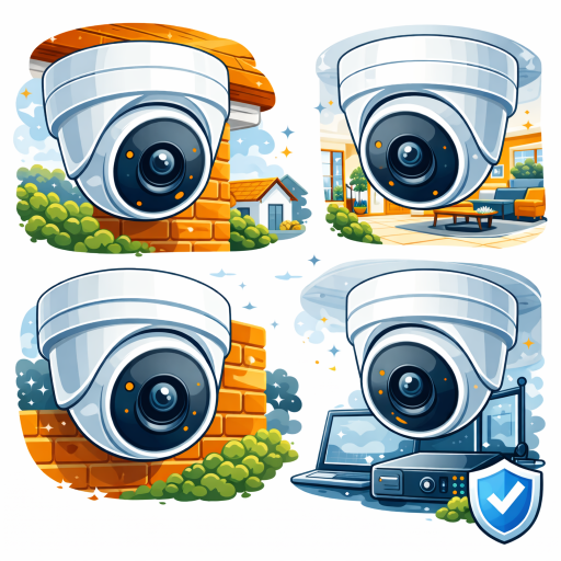 Turret (Düz Lens) Güvenlik Kameraları