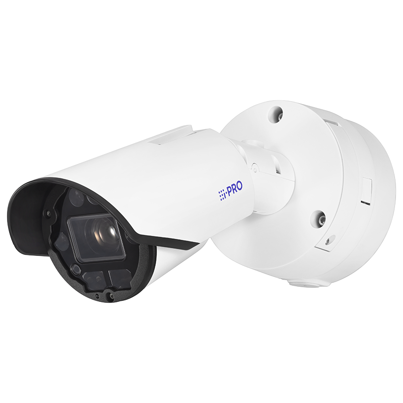 i-PRO S Serisi 2MP AI Destekli Dış Mekan Bullet IP Kamera – 10x Zoom, IR (WV-S15301-Z1LN)