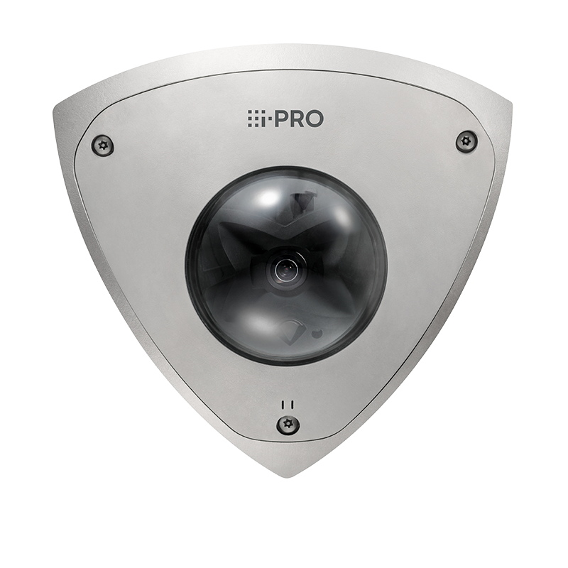 i-PRO Anti-ligature Köşe AI Destekli Dome IP Kamera (WV-X25580-F2LN2)
