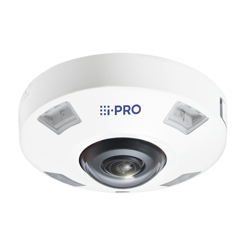 i-PRO S Serisi Edge AI Destekli 360 Derece Fisheye IP Kamera (WV-S4576LMA)