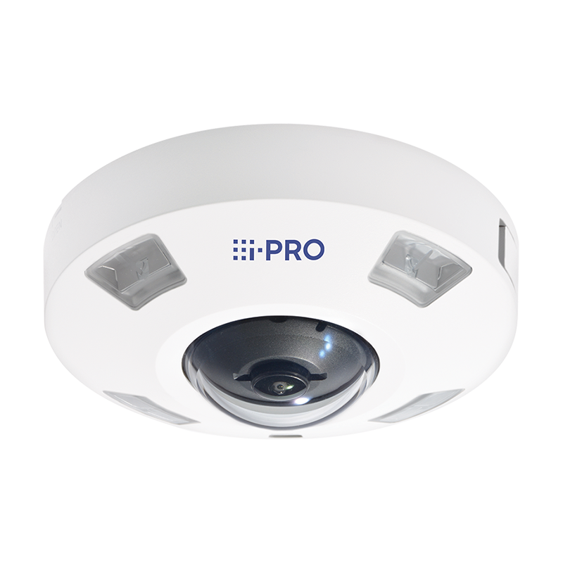 i-PRO S Serisi Edge AI Destekli 360 Derece Fisheye IP Kamera (WV-S4556LMA)