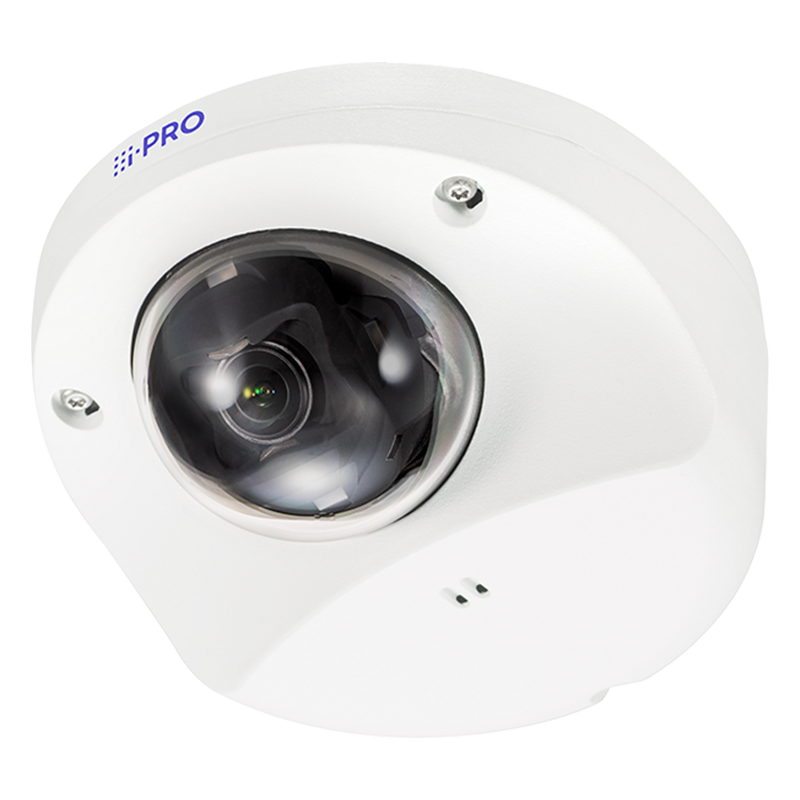i-PRO S Serisi Hepsi Bir Arada AI Destekli Kompakt Dome IP Kamera – IR LED (WV-S32302-F2L)