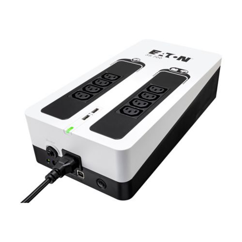 Eaton 3S700I 3S Serisi 700 VA 420W 8 Port (4+4) Standart Priz Çıkışlı Kesintisiz Güç Kaynağı