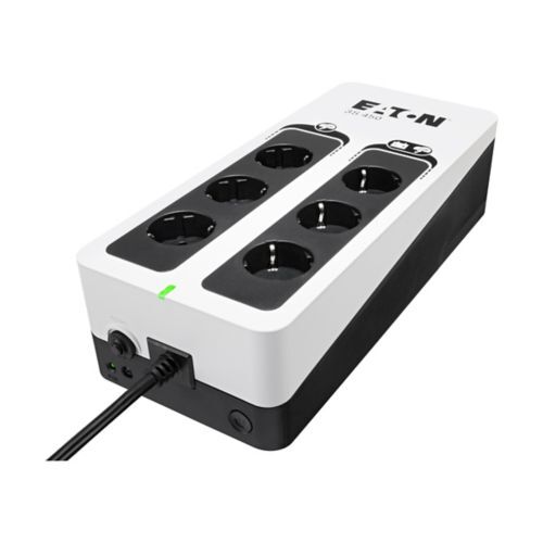 Eaton 3S450D 3S Serisi 450 VA 270W 6 Port Schuko (DIN) Priz Çıkışlı Kesintisiz Güç Kaynağı