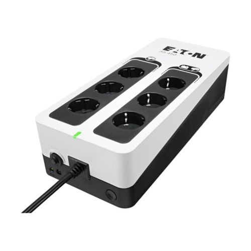 Eaton 3S450D 3S Serisi 450 VA 270W 6 Port Schuko (DIN) Priz Çıkışlı Kesintisiz Güç Kaynağı