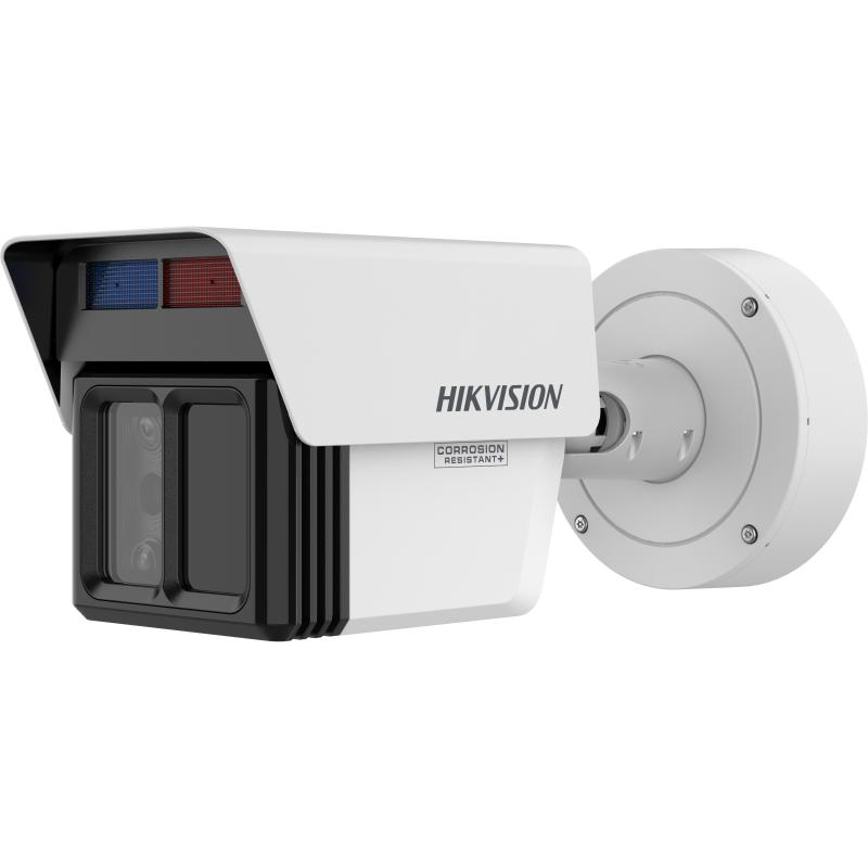 Hikvision iDS-2CD7T46G2/VX3-I(H)S(Y) 4 MP DeepinViewX Çevre Güvenliği İçin Üçlü Sabit Lensli Bullet Kamera