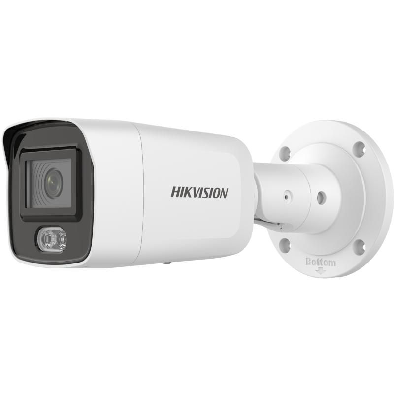 Hikvision DS-2CD3047G2-LS 4 MP ColorVu Sabit Lensli Mini Bullet IP Network Kamera