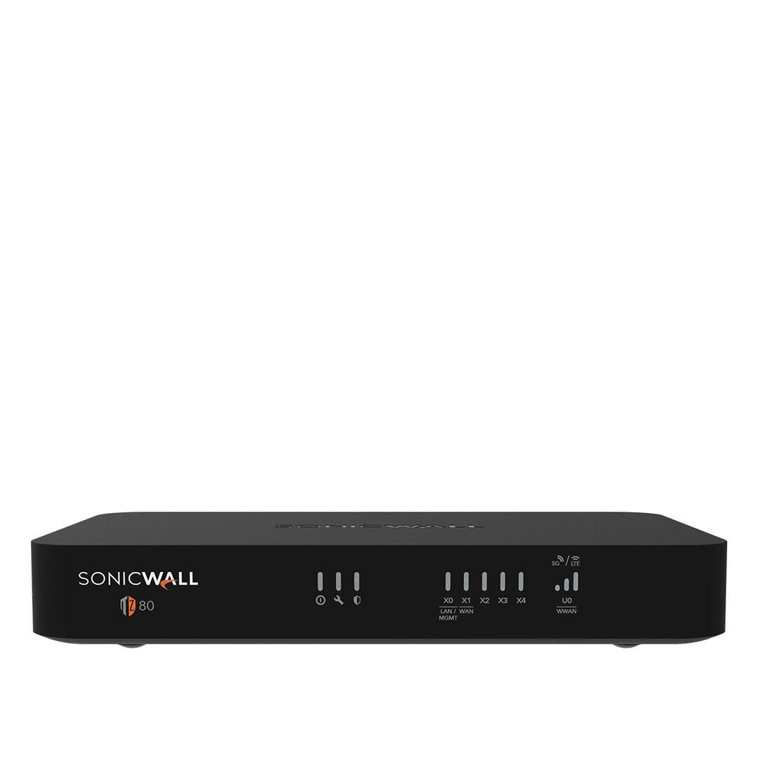 SonicWall Firewall TZ80 - Küçük İşletmeler İçin Güvenlik Duvarı