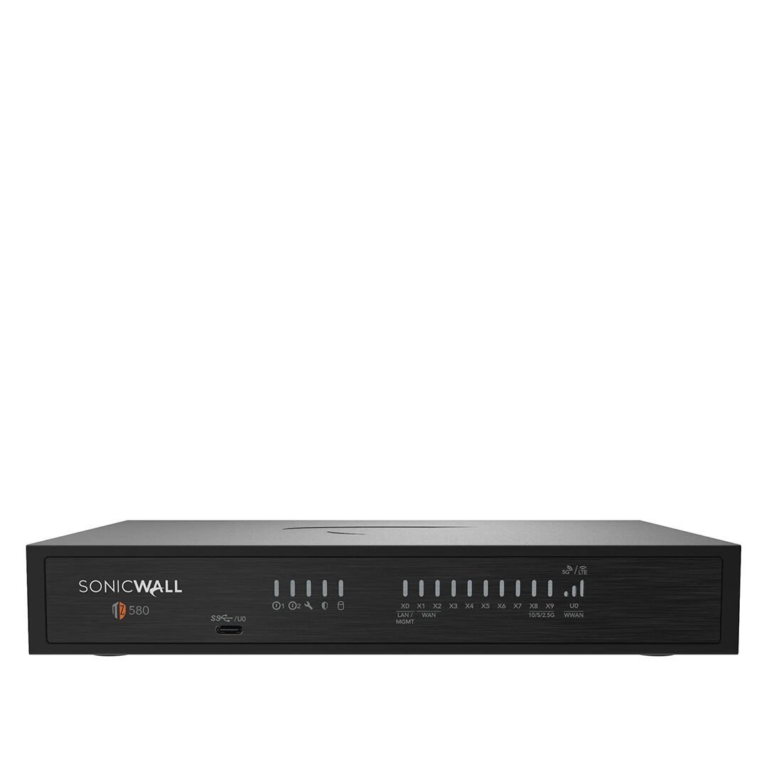 SonicWall Firewall TZ580 - Orta Ölçekli İşletmeler İçin Güvenlik Duvarı