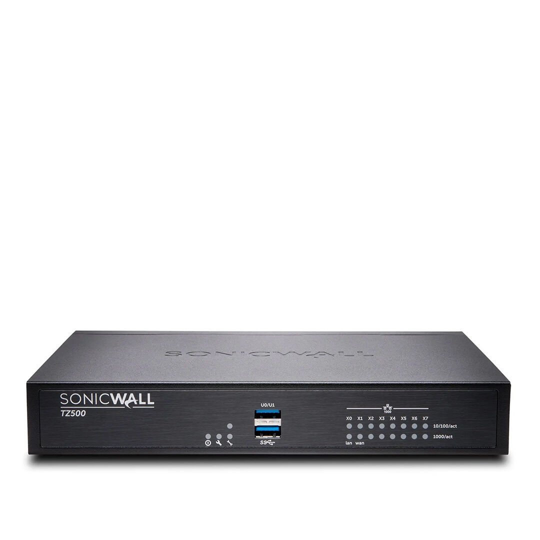 SonicWall Firewall TZ500 - Orta Ölçekli İşletmeler İçin Güvenlik Duvarı
