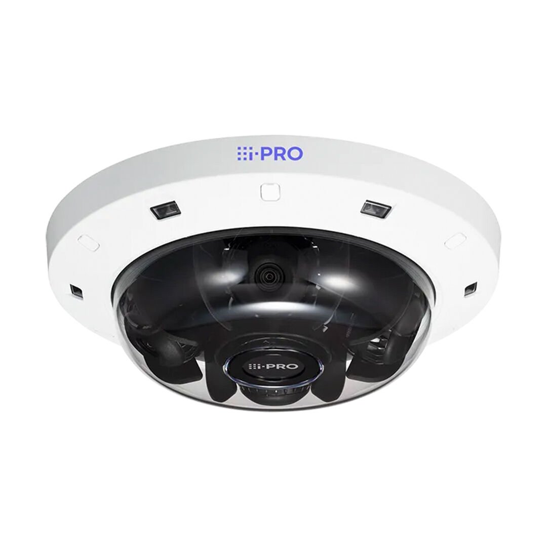 i-PRO S Serisi Edge AI Destekli 4 Sensörlü Multi-Directional IP Kamera (WV-S8544L)