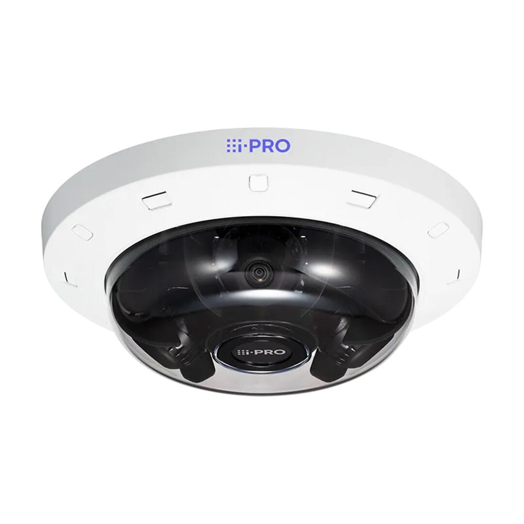 i-PRO S Serisi Edge AI Destekli 3 Sensörlü Multi-Directional IP Kamera (WV-S8543)