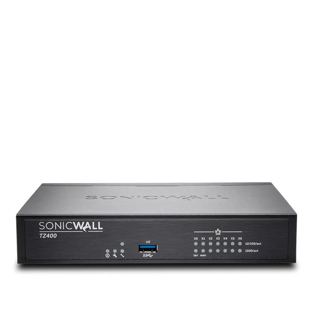 SonicWall Firewall TZ400 - Küçük ve Orta Ölçekli İşletmeler İçin Güvenlik Duvarı