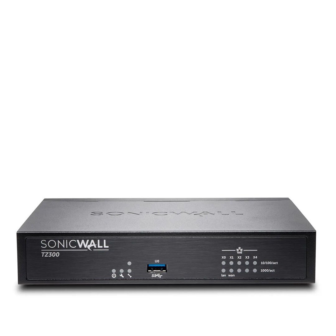 SonicWall Firewall TZ300 - Küçük ve Orta Ölçekli İşletmeler İçin Güvenlik Duvarı