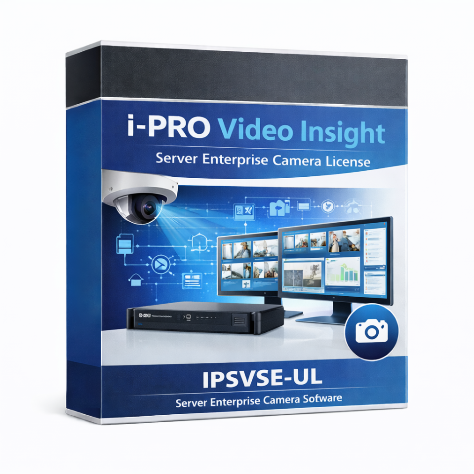 i-PRO Video Insight VMS Enterprise Server Lisansı – Sunucu Aktivasyonu (Sınırsız Kamera) (IPSVSE-UL)