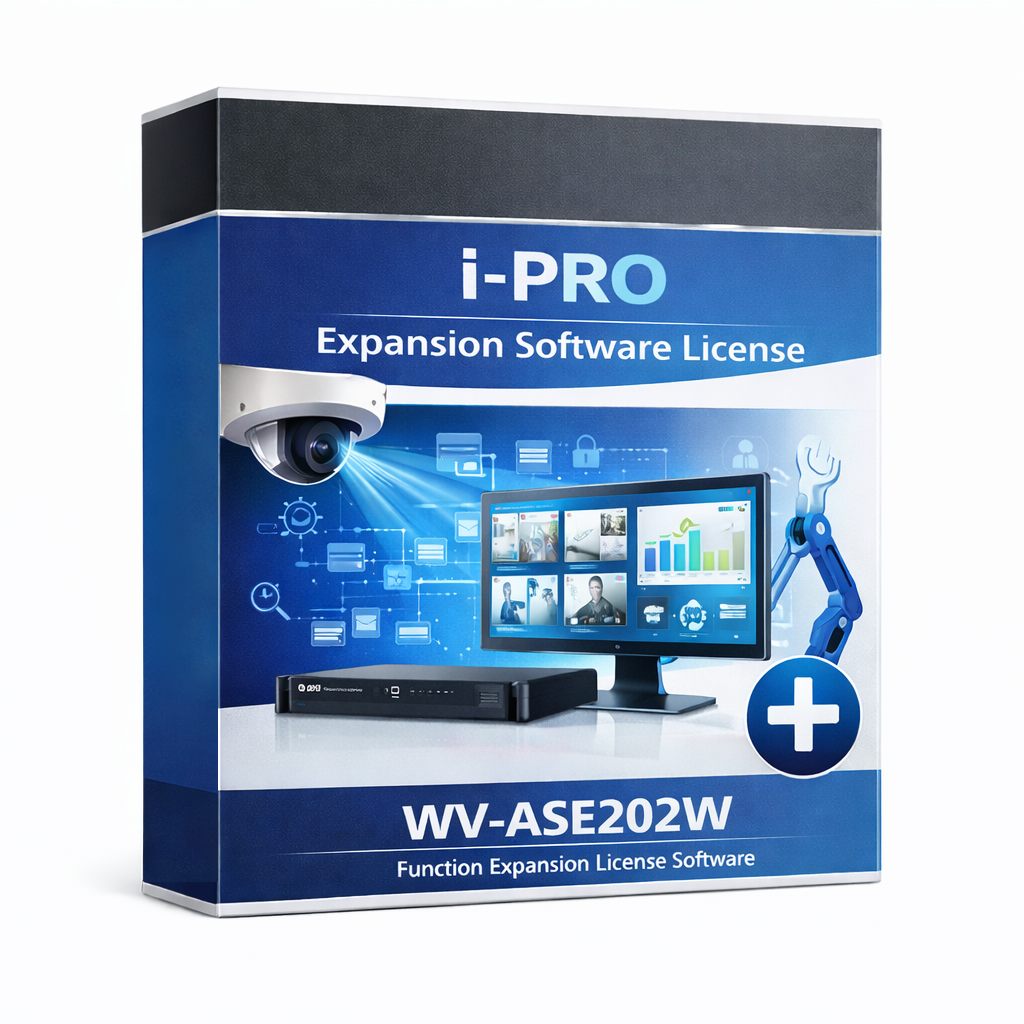 i-PRO Extension Software – İzleme Ekranı Genişletme Lisansı (64 Ekrana Kadar) (WV-ASE202W)