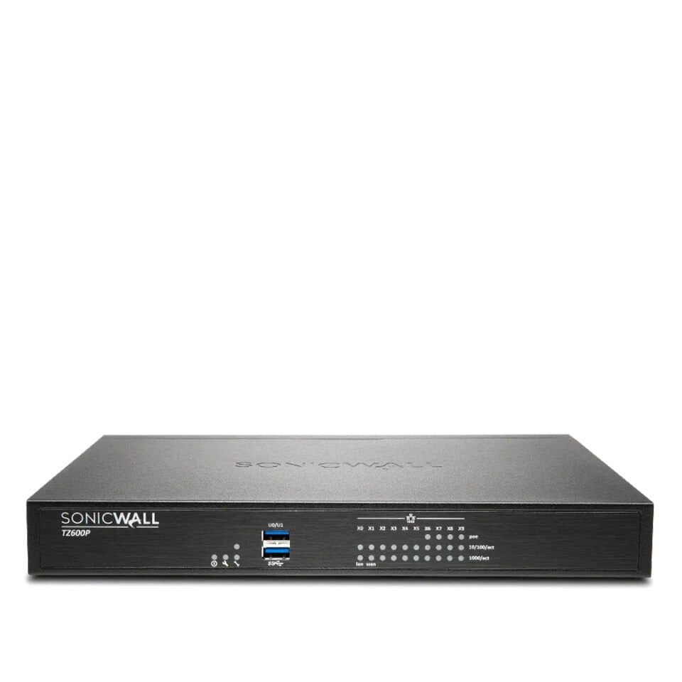 SonicWall Firewall TZ600P - Orta Ölçekli İşletmeler İçin Güvenlik Duvarı