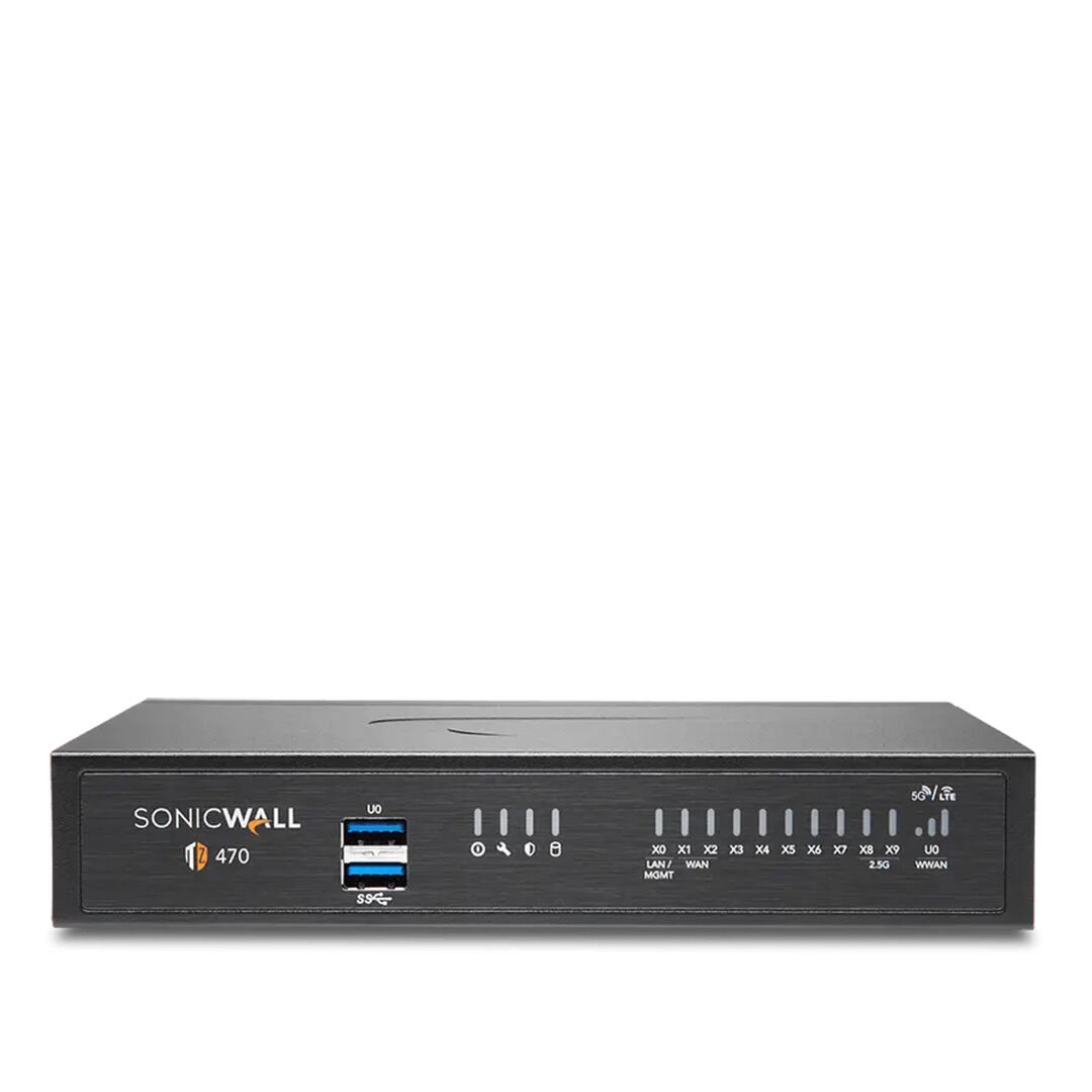 SonicWall Firewall TZ470W - Küçük ve Orta Ölçekli İşletmeler İçin Güvenlik Duvarı