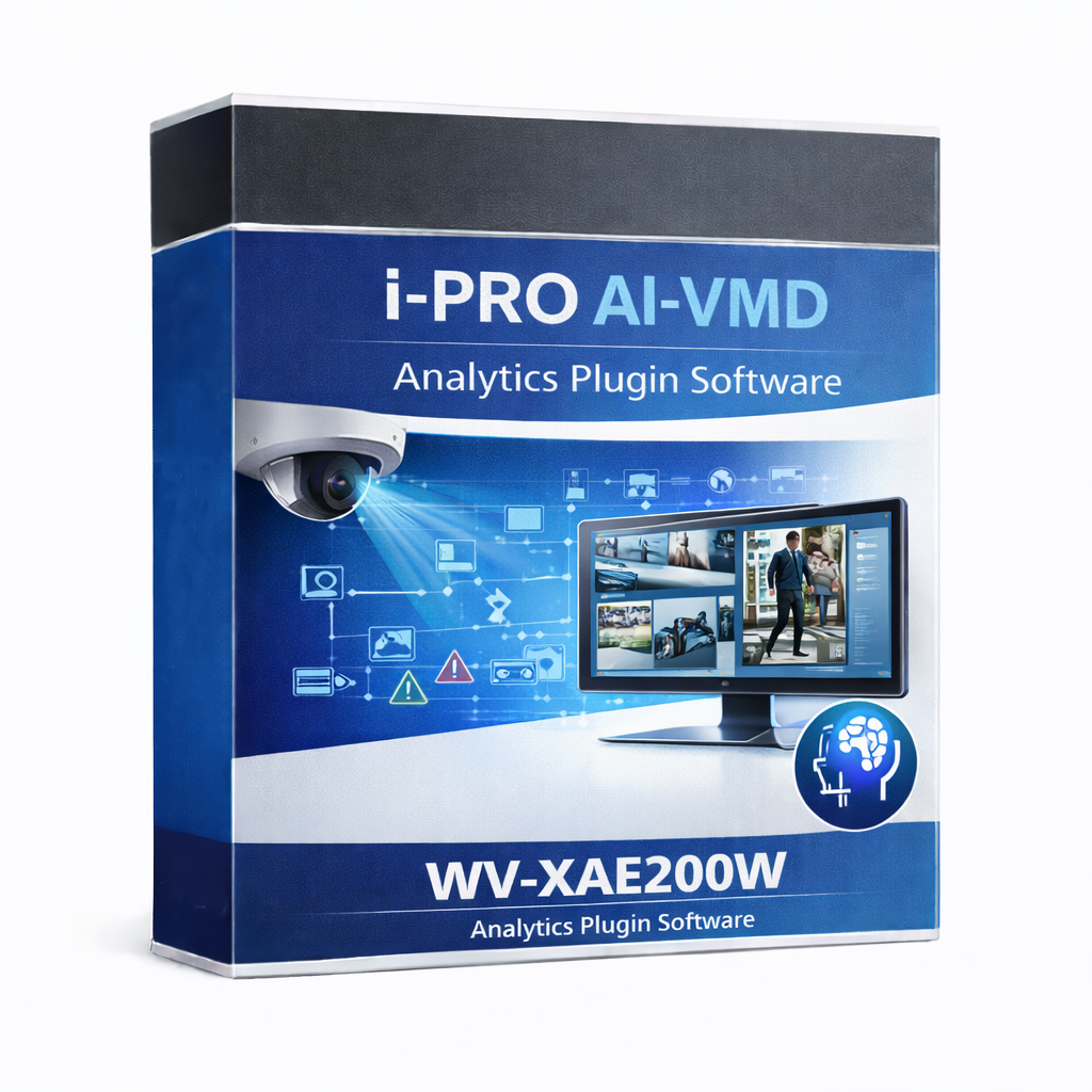 i-PRO AI-VMD Analitik Eklenti Yazılımı (WV-XAE200W)