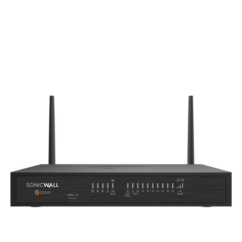 SonicWall Firewall TZ280W - Küçük ve Orta Ölçekli İşletmeler İçin Güvenlik Duvarı