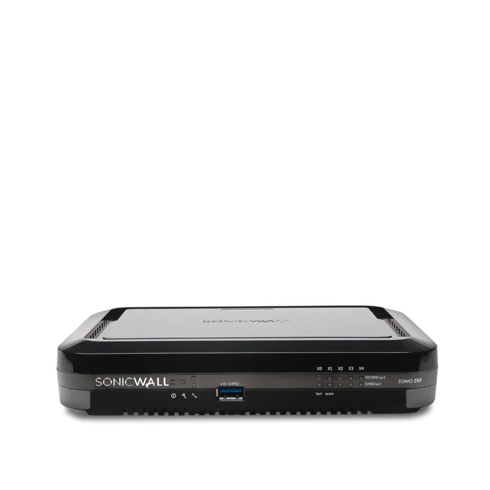 SonicWall Firewall SOHO 250W - Ev/Ofis İçin Güvenlik Duvarı