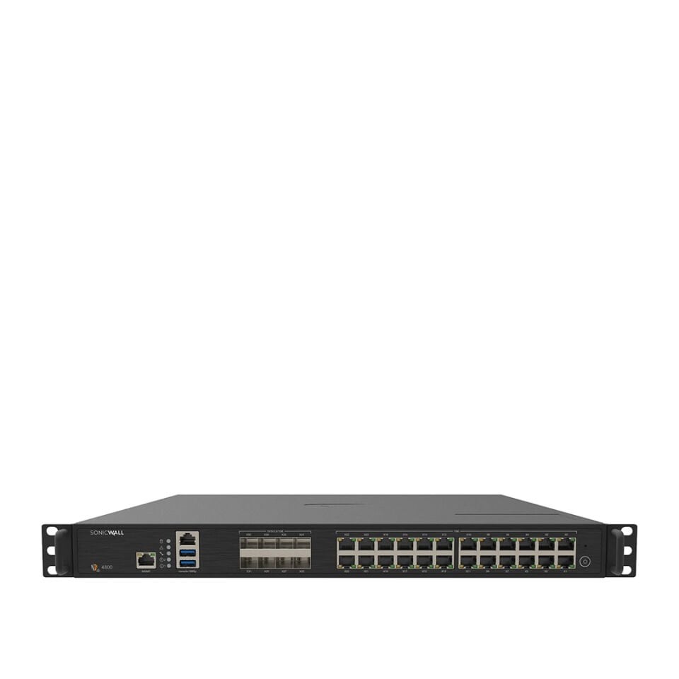 SonicWall Firewall NSa 4800 - Büyük Ölçekli İşletmeler İçin Kurumsal Güvenlik Duvarı