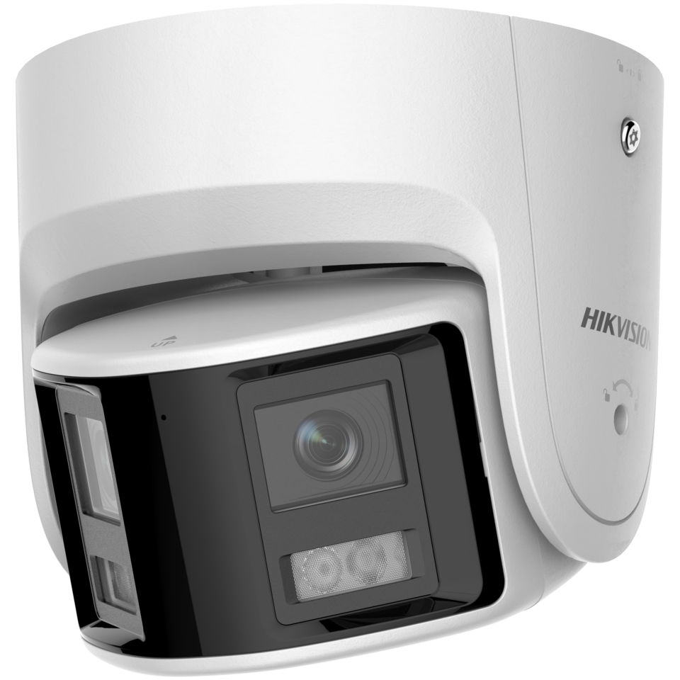 Hikvision DS-2CD2366G2P-ISU/SL 6 MP Panoramik AcuSense Strobe Light ve Sesli Uyarı Destekli Turret Kamera