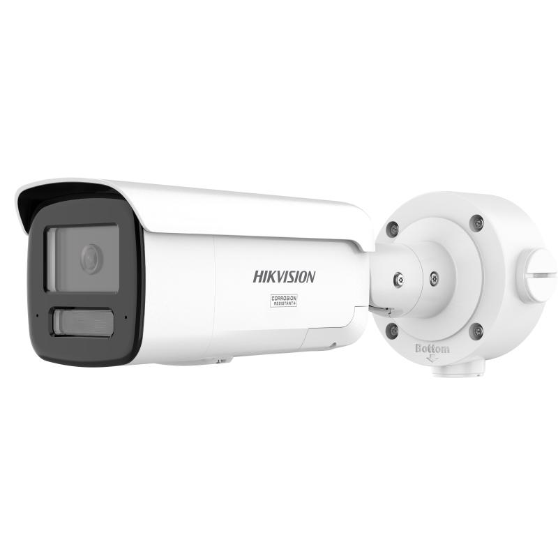 Hikvision DS-2CD3T66G3-ISU/SL(Y) 6 MP AcuSense Strobe Light ve Sesli Uyarı Destekli Sabit Bullet IP Kamera