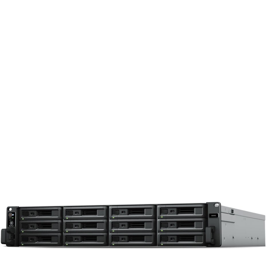 Synology RackStation SA6400 2U 12 Yuvalı Yüksek Ölçeklenebilir Kurumsal NAS/SAN Depolama Sunucusu 2x10GbE 4x1GbE (SA6400)