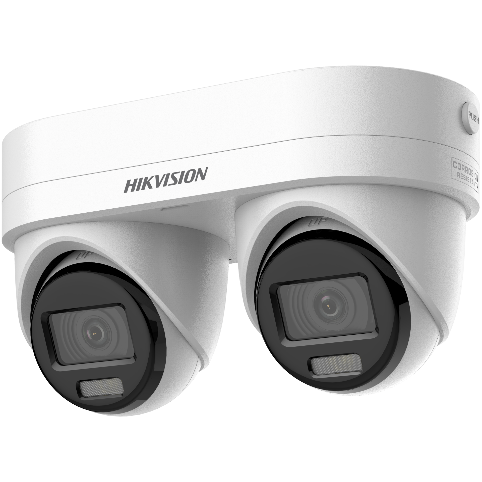 Hikvision DS-2CD2343G2D-LIZ2UY/S(L)(RB) 4 MP Çift Lensli Sabit Odaklı Zoom (Dual-Lens) Turret Kamera