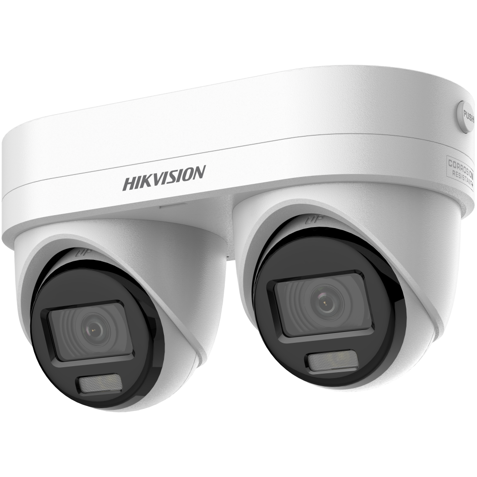 Hikvision DS-2CD2343G2D-LIZ2UY/S(L)(RB) 4 MP Çift Lensli Sabit Odaklı Zoom (Dual-Lens) Turret Kamera