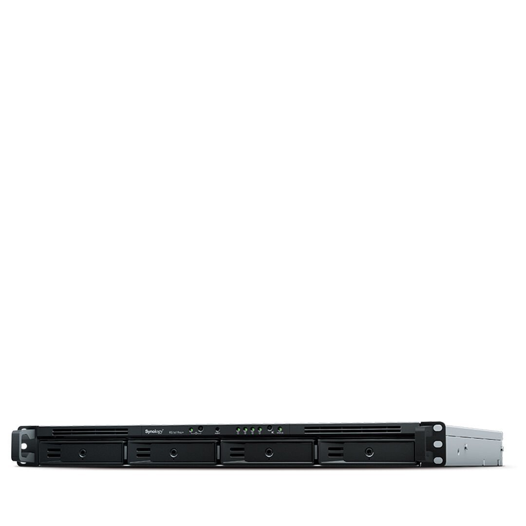 Synology RackStation RS1619xs+ 1U 4 Yuvalı Kurumsal NAS/SAN Depolama Sunucusu Opsiyonel 10GbE 4x1GbE (RS1619xs+)