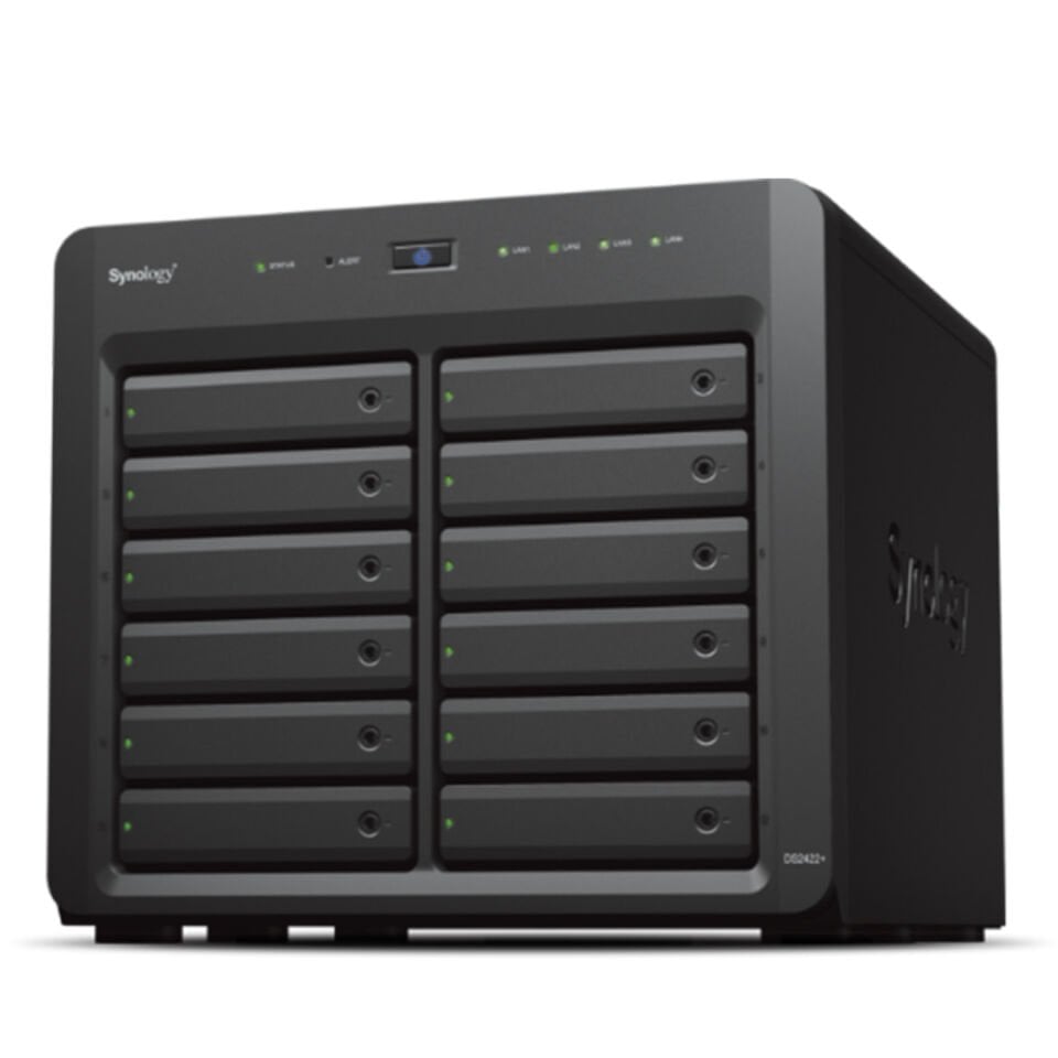 Synology DS2422+ 2U 12 Yuvalı NAS Depolama Sunucusu 2x1GbE 2x10GbE (DS2422+)