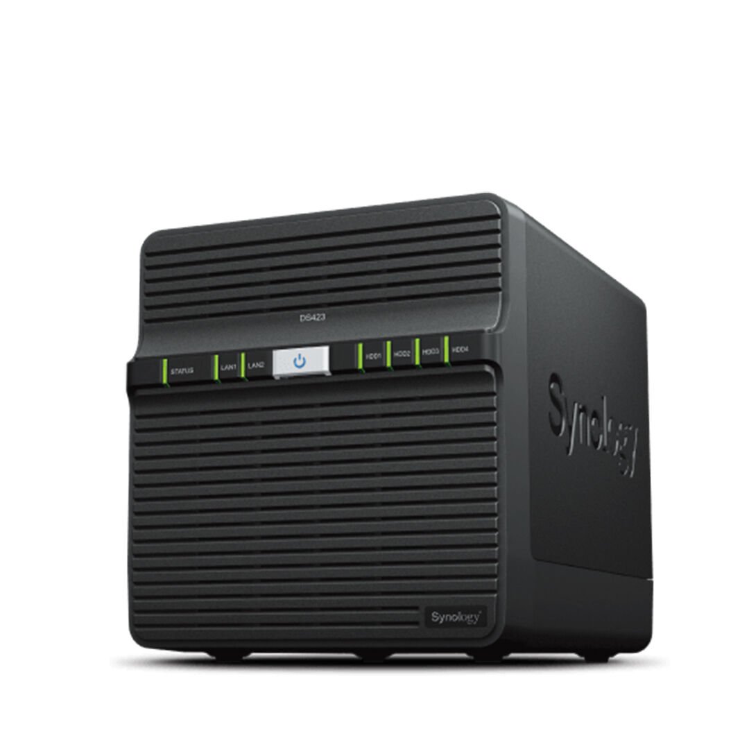 Synology DiskStation DS423 2U 4 Yuvalı NAS Depolama Sunucusu 2x2.5GbE 1xM.2 SSD Slot 1x1GbE (DS423)