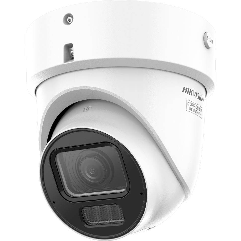 Hikvision DS-2CD2H87G3-LIZSY 8 MP Smart Hybrid Light with ColorVu Motorize Varifokal Turret IP Kamera