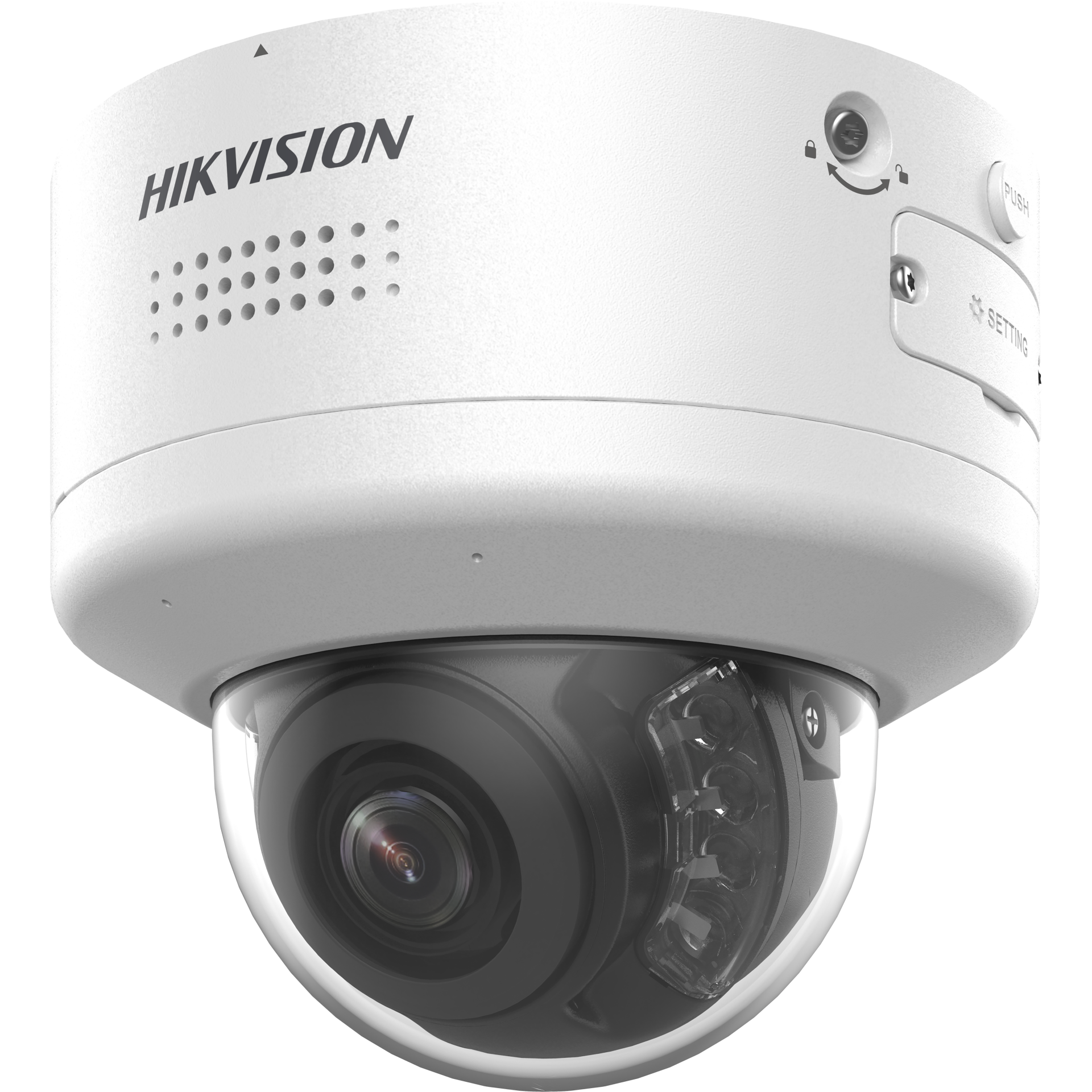 Hikvision DS-2CD3787G3-LIZSUY/SL(PTRZ) 8 MP Darkfighter S Strobe Light ve Sesli Uyarı Destekli PTRZ Dome Kamera