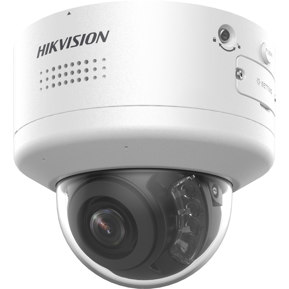 Hikvision DS-2CD3787G3-LIZSUY/SL(PTRZ) 8 MP Darkfighter S Strobe Light ve Sesli Uyarı Destekli PTRZ Dome Kamera