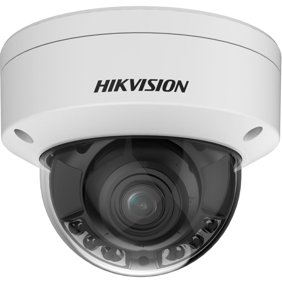Hikvision DS-2CD2787G2HT-LIZS 8 MP Smart Hybrid Light with ColorVu Motorize Varifokal Dome Kamera