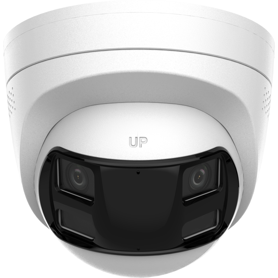 Hikvision DS-2CD1363G2P-LIUF/S(L)(RB) 6 MP Çift Lensli Geniş Açılı Smart Hybrid Light Sabit Turret Kamera