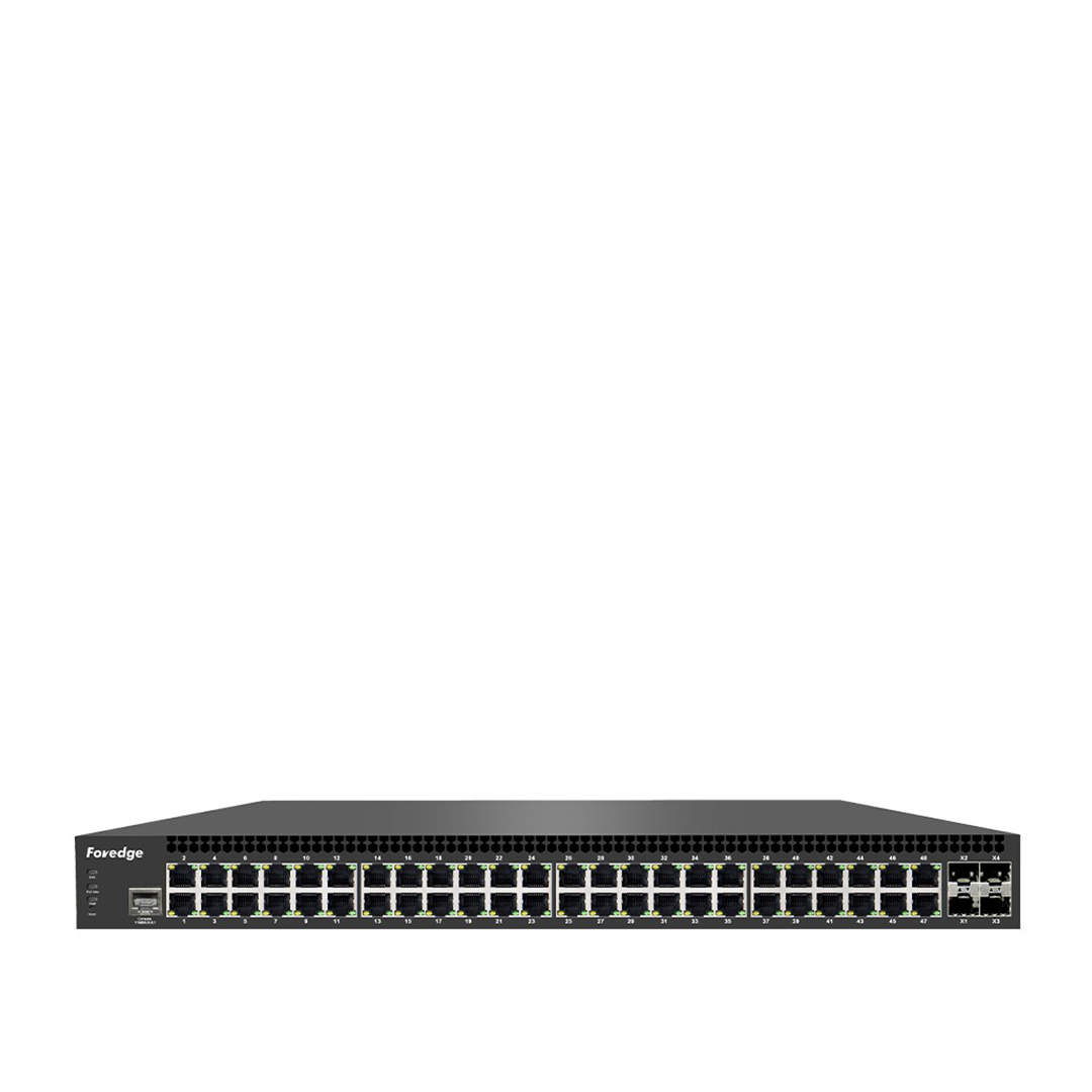 FOREDGE S5700-48GP-4TFR 10G Uplink 48 Port Gigabit L3 Yönetilen PoE Anahtarı 4x10G SFP+ 360W (S5700-48GP-4TFR)