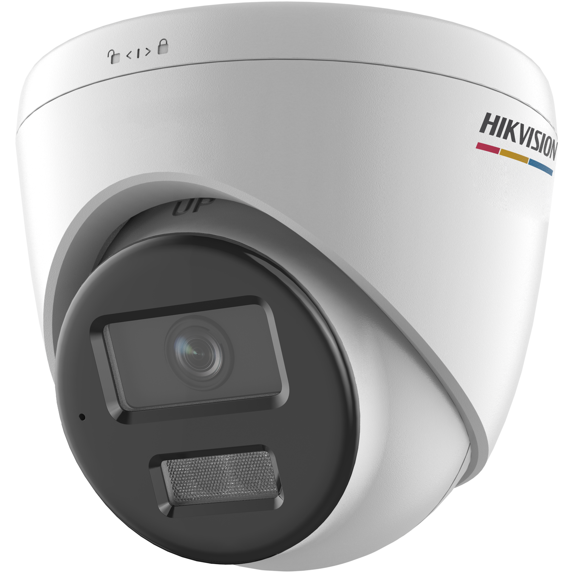 Hikvision DS-2CD1347G2H-LIUF/S(L)(RB) 4 MP ColorVu ve Smart Hybrid Light Strobe Light Destekli Turret Kamera