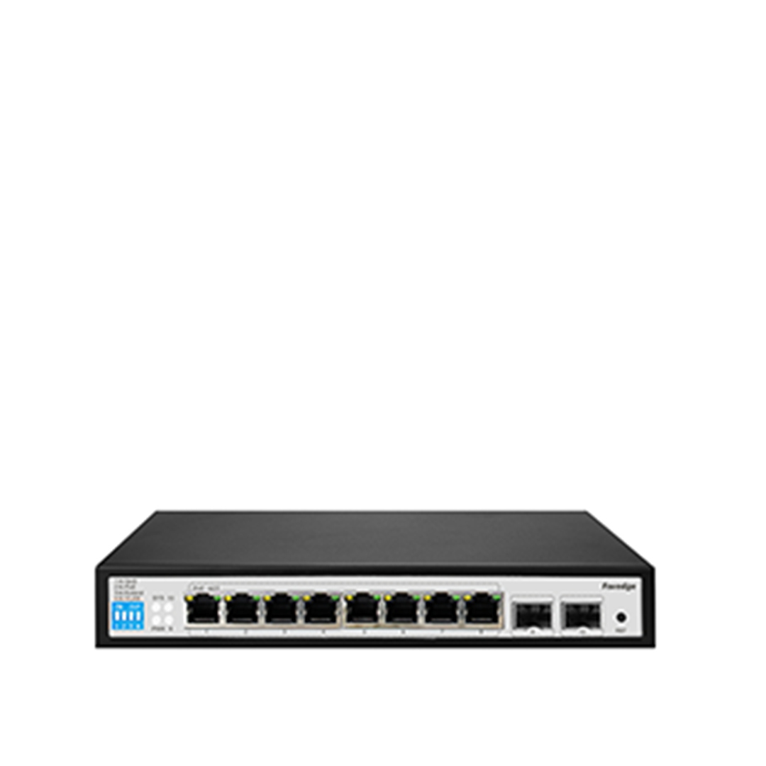 FOREDGE AI2010GX 8 Port Gigabit Katman 2 AI PoE Switch 6 PoE + 2 Uplink Yönetilebilir Metal Kasa (AI2010GX)