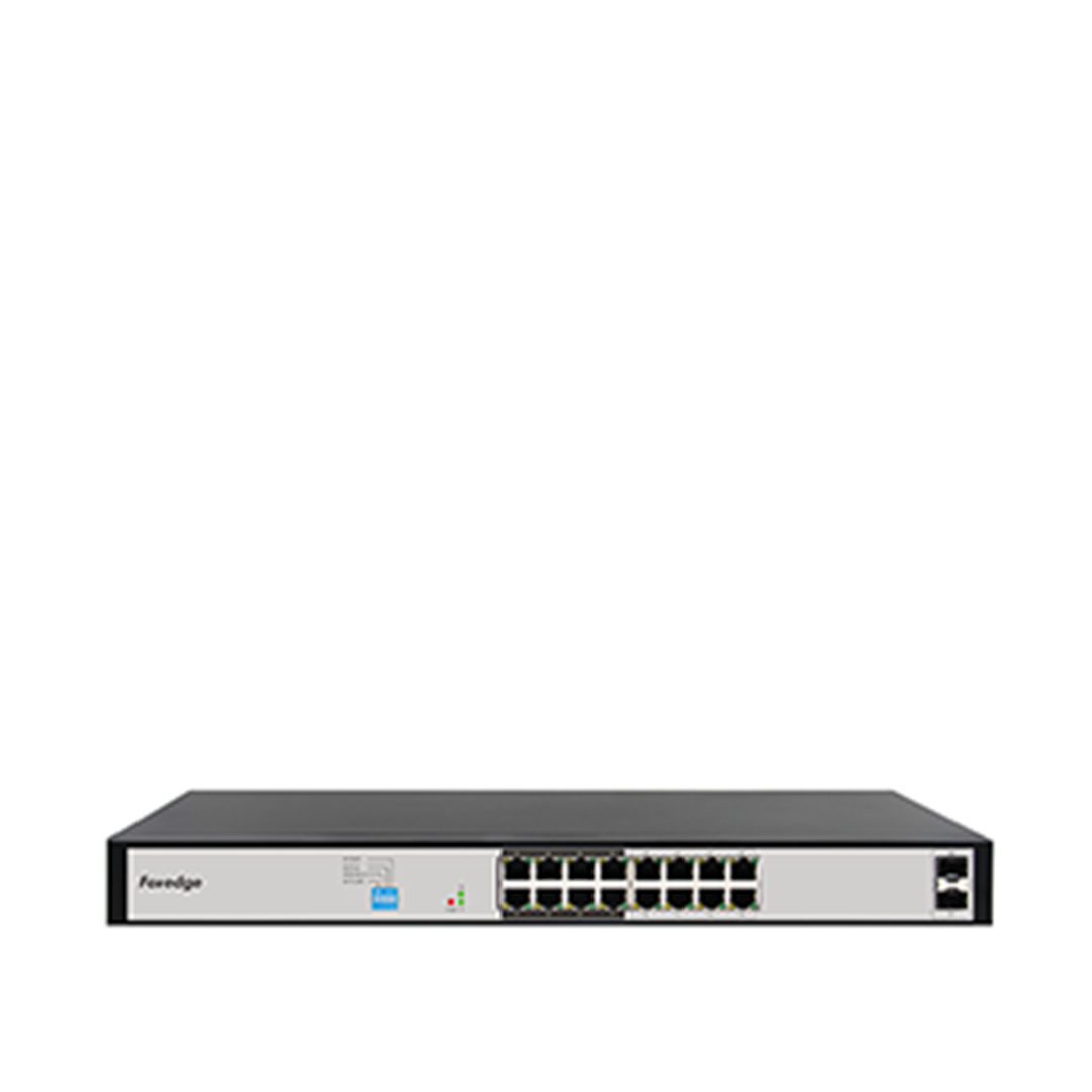FOREDGE PS2016GC 16 Port Gigabit Kolay Akıllı PoE Switch 14 PoE + 2 Uplink Metal Kasa (PS2016GC)