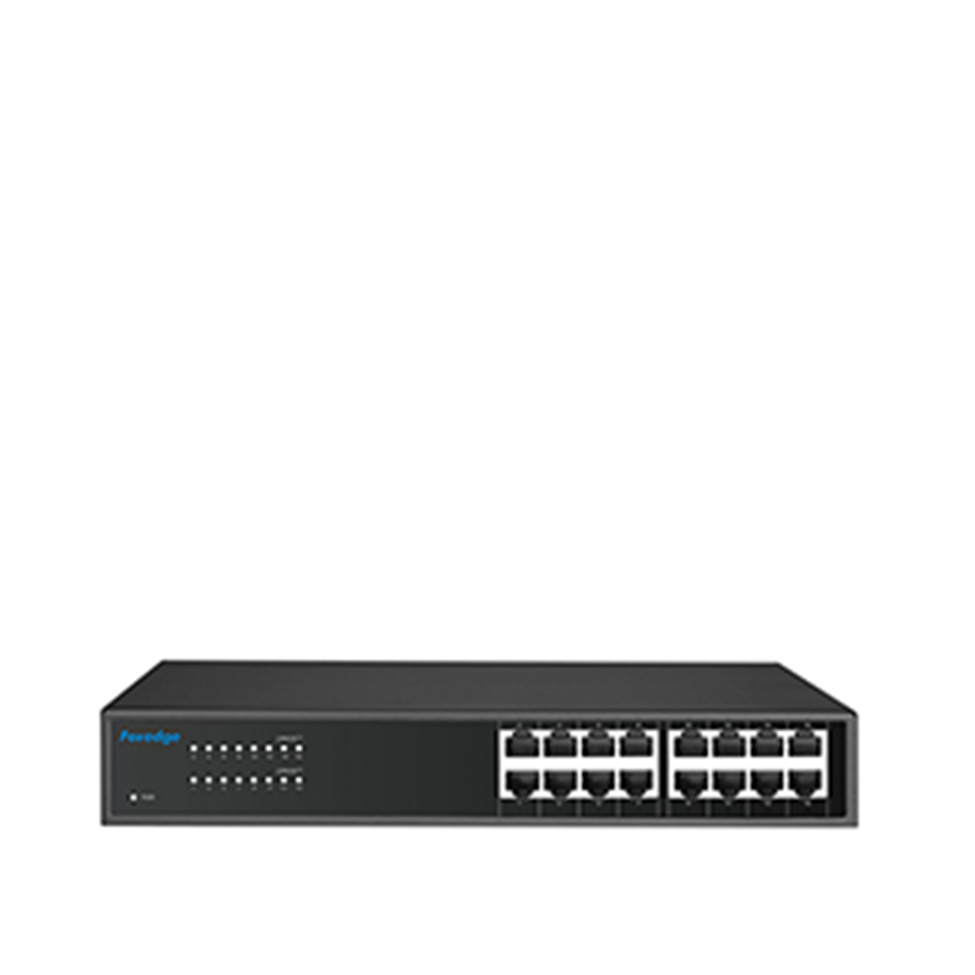 FOREDGE NS6016G 16 Port Gigabit Ethernet Switch Fansız Metal Kasa (NS6016G)