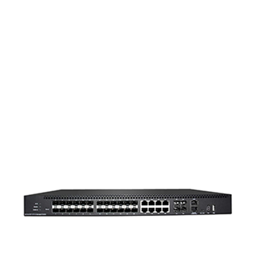FOREDGE NS5032GXT 10G Uplink 24 Port Gigabit Katman 3 Yönetilen Ethernet Anahtarı 4x10G SFP+ Metal Kasa (NS5032GXT)