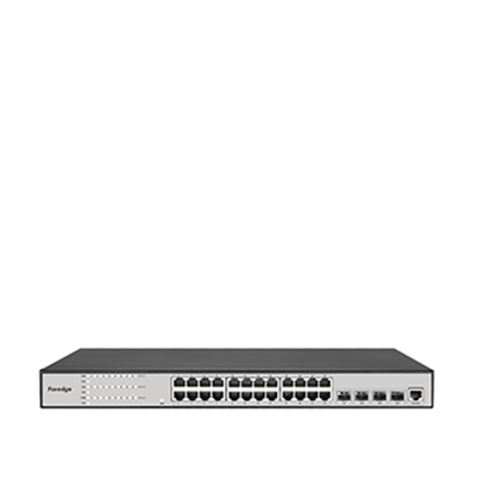 FOREDGE S5700-24GP-4TF 10G Uplink 24 Port Gigabit Katman 3 Yönetilen PoE Anahtarı 4x10G SFP+ (S5700-24GP-4TF)
