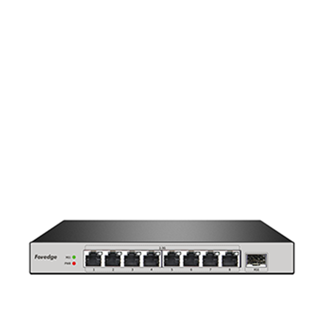 FOREDGE AI1009XG 10G Uplink 8 Port 2.5G Ethernet Anahtarı 1x10G SFP+ Fansız Metal Kasa (AI1009XG)