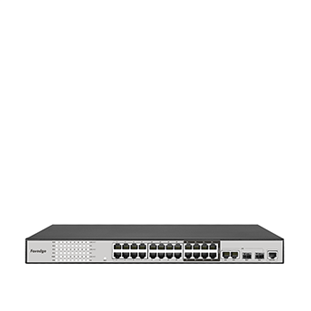 FOREDGE PS3024XGPSH 24 Port 2.5G Katman 3 Yönetilen PoE Ethernet Anahtarı 4x10G SFP+ Metal Kasa (PS3024XGPSH)