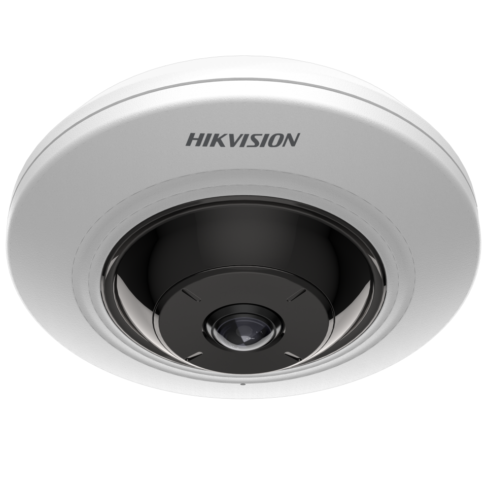 Hikvision DS-2CD3956G2-IS(U) 5 MP AcuSense Yapay Zeka Destekli Fisheye IP Network Kamera