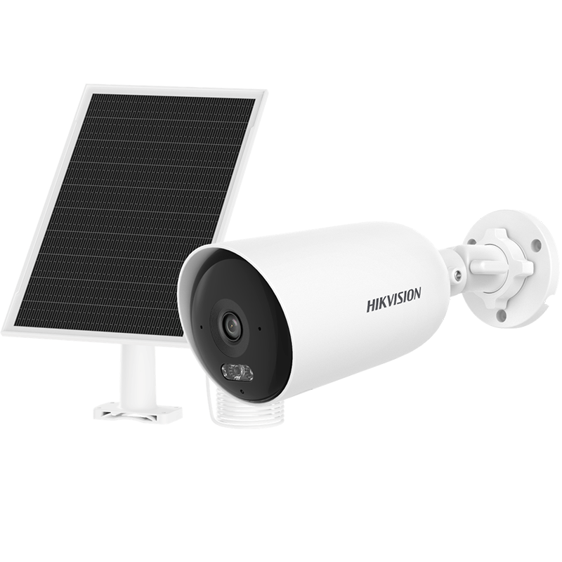 Hikvision DS-2CFS04/4G 4 MP 7/24 Kesintisiz Kayıt Destekli Güneş Enerjili (Solar) 4G IP Kamera